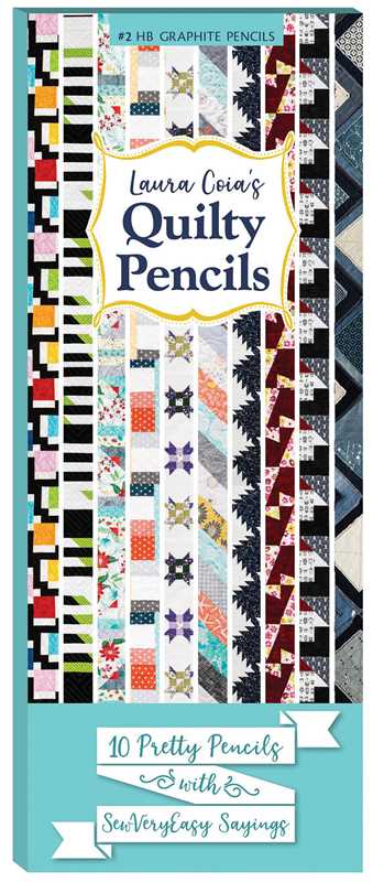 Laura Coia's Quilty Pencils by Laura Coia