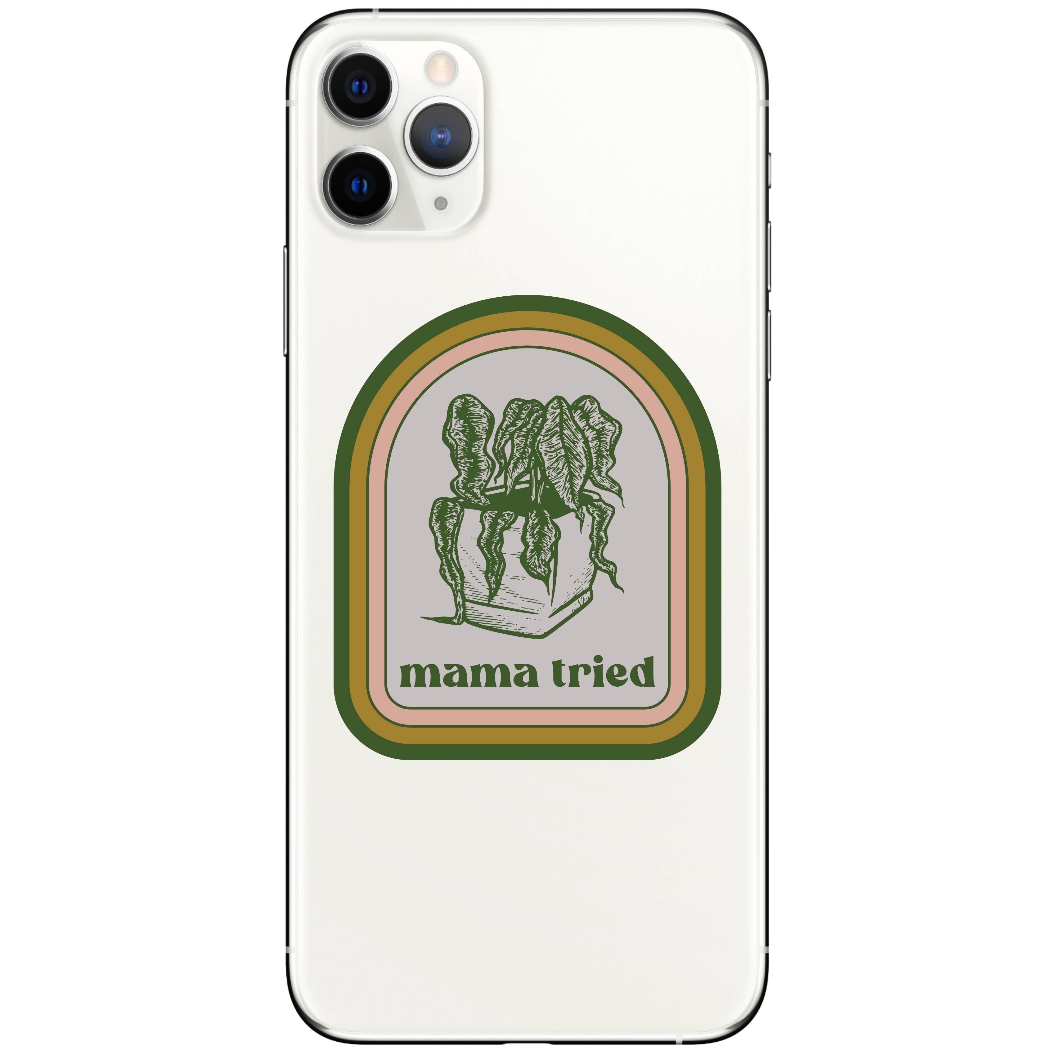 Mama Tried Plant Funny Country High Quality Vinyl Sticker