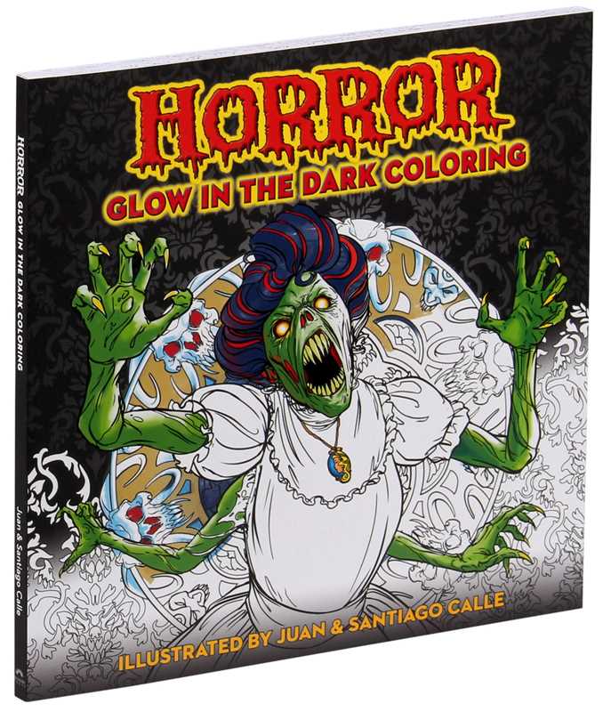 Horror Glow in the Dark Coloring by