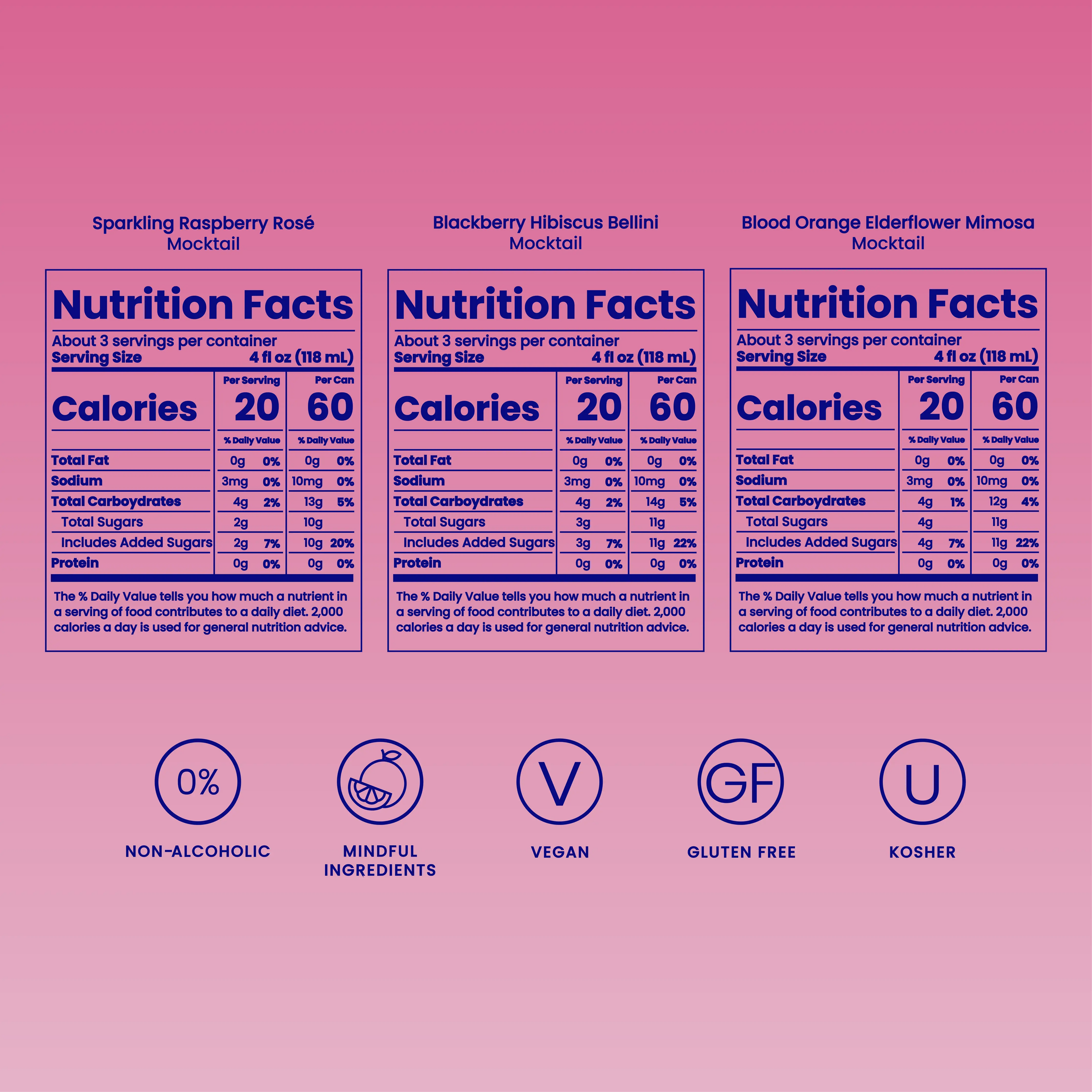 Sparkler Pack Mocktail Variety (4 x 6pk)