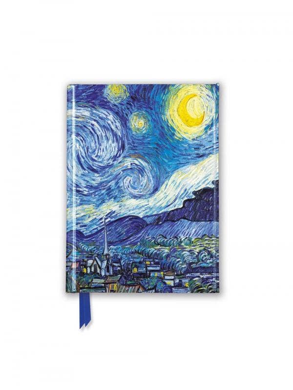 Vincent van Gogh: Starry Night (Foiled Journal)