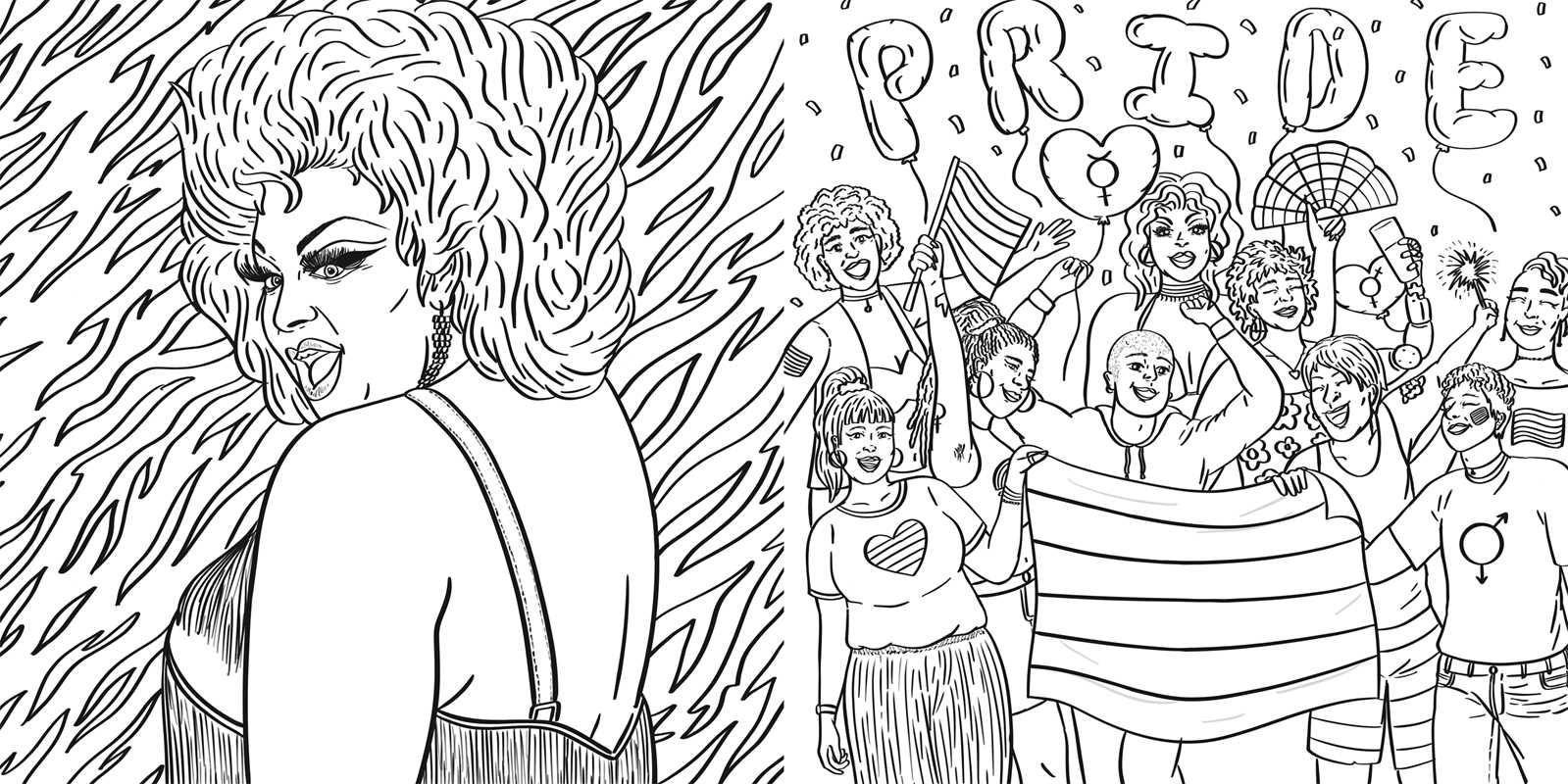 Pride Coloring Book by IglooBooks