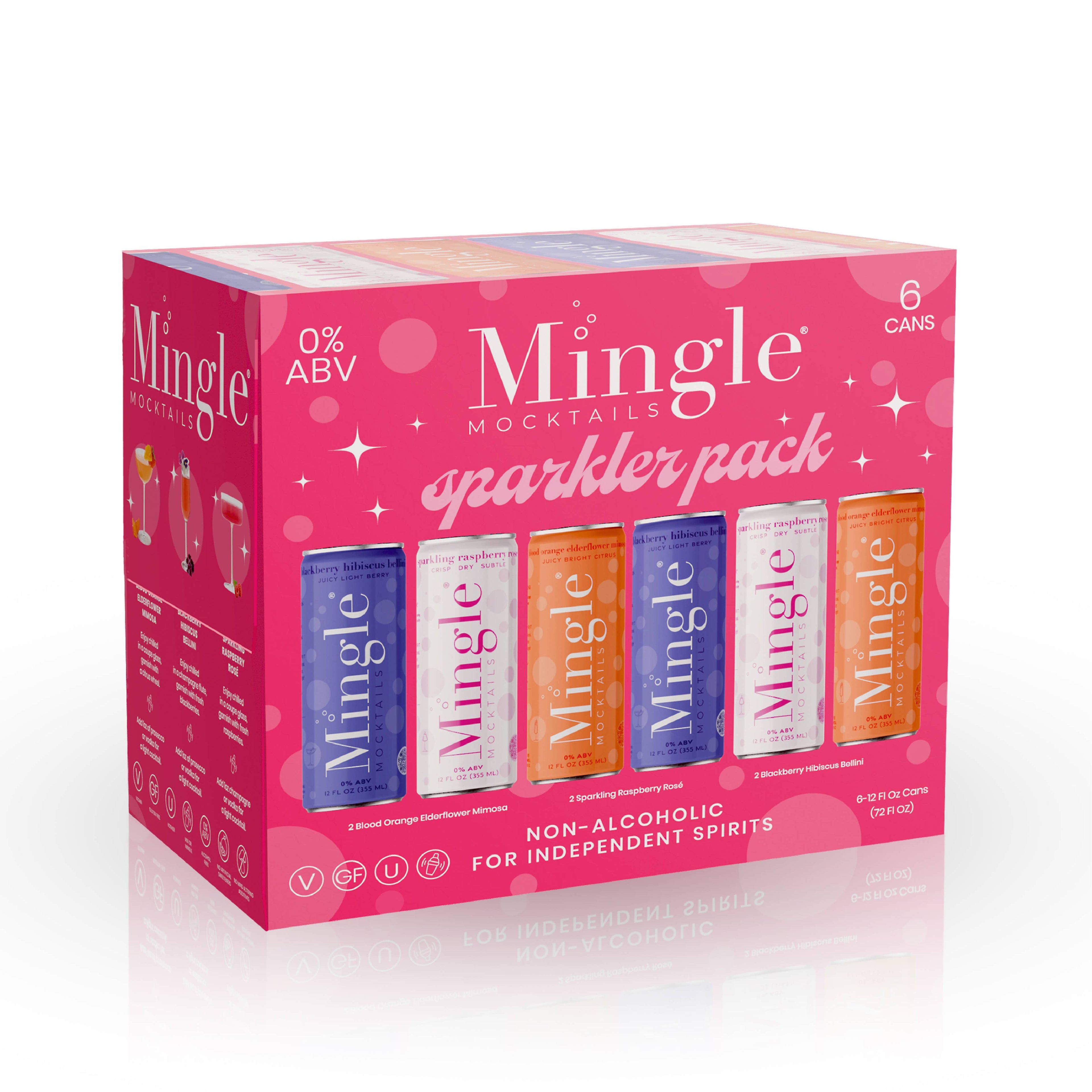 Sparkler Pack Mocktail Variety (4 x 6pk)