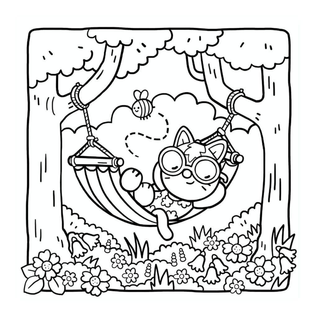 Coloring Corner: Cozy Gardens