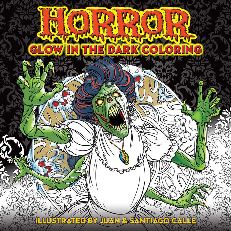 Horror Glow in the Dark Coloring by