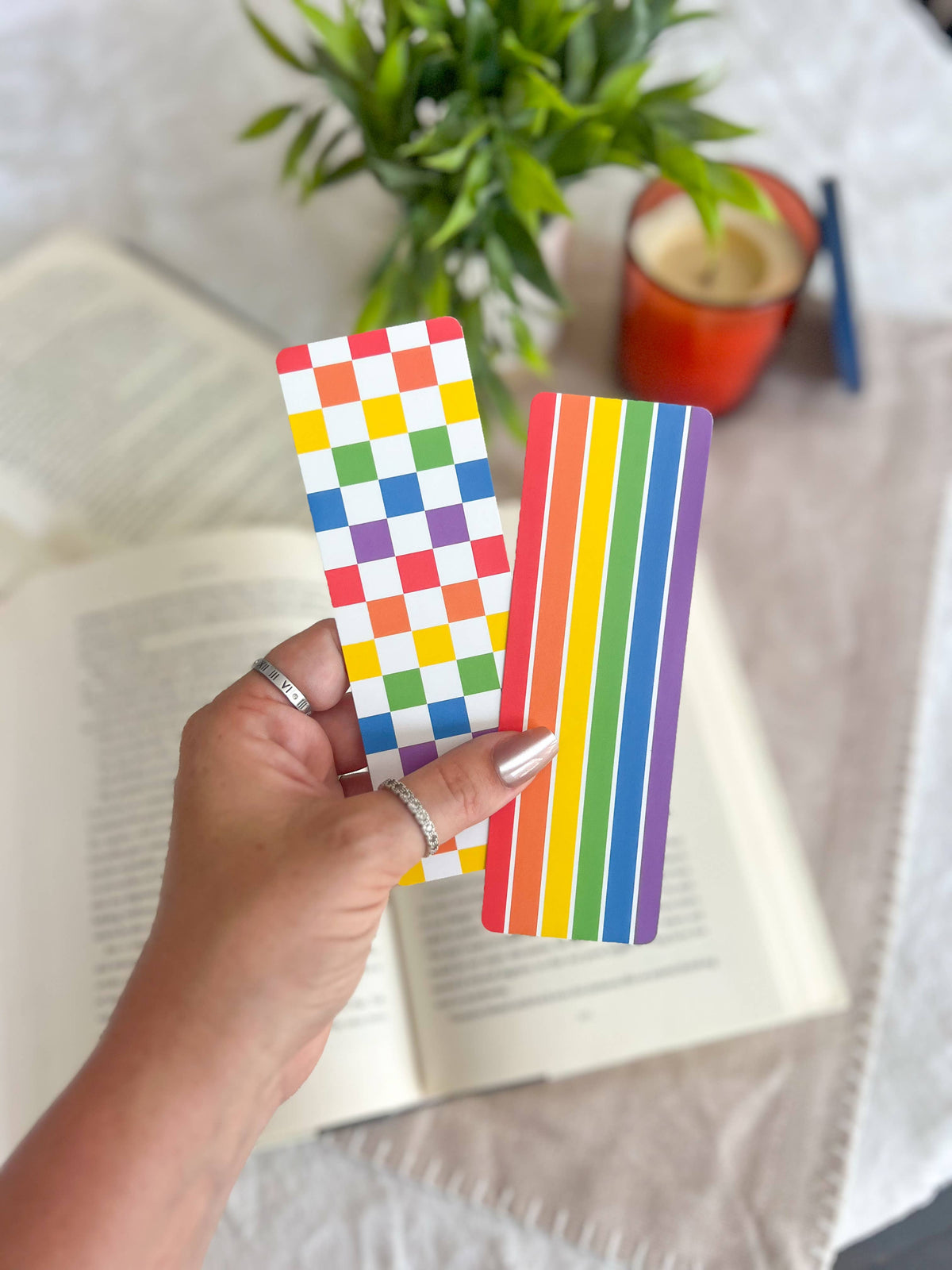 Rainbow Bookmark Set | LGBTQ Pride, Queer Bookmark