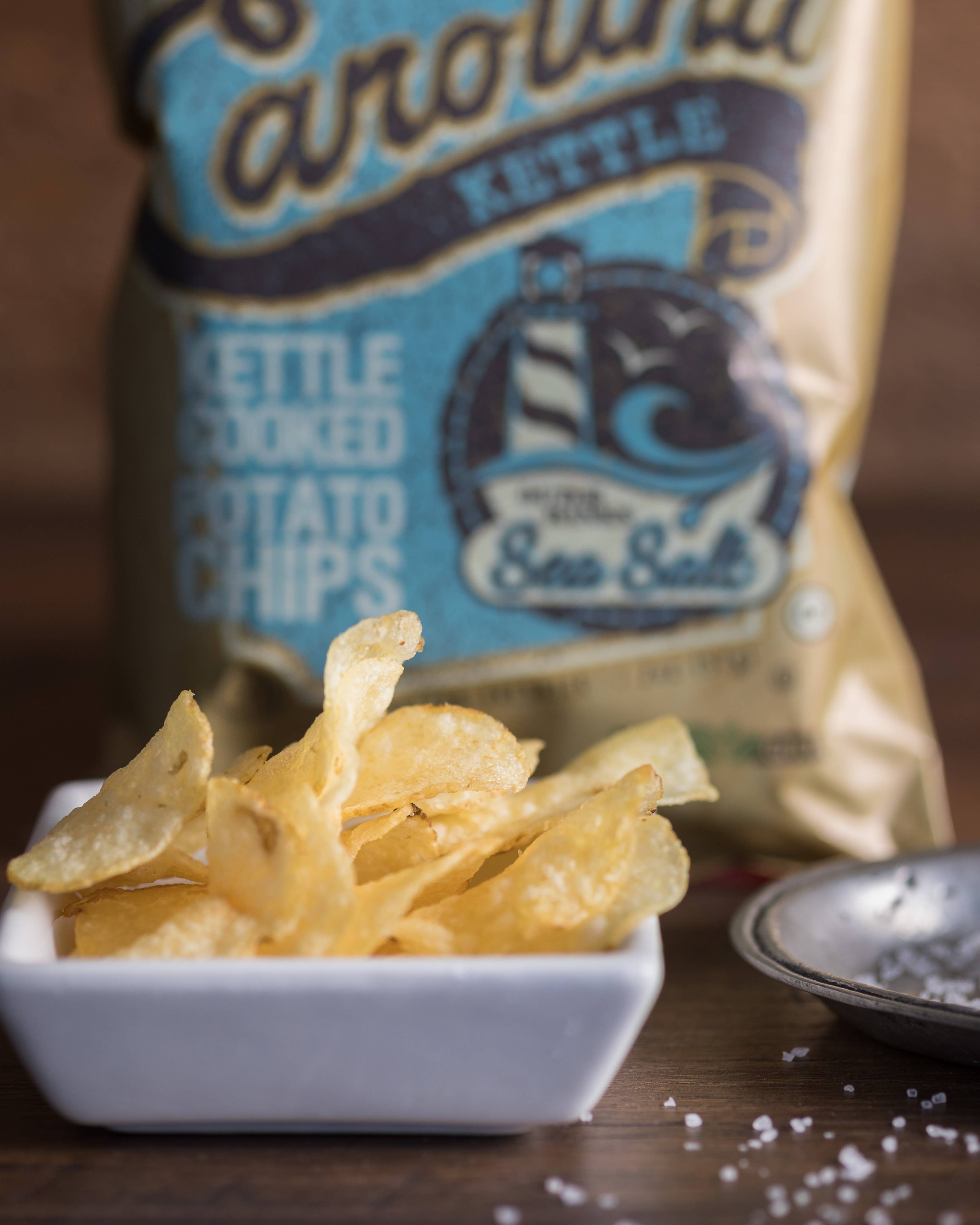 Sea Salt Carolina Kettle Chips 1 oz Case Case(28)