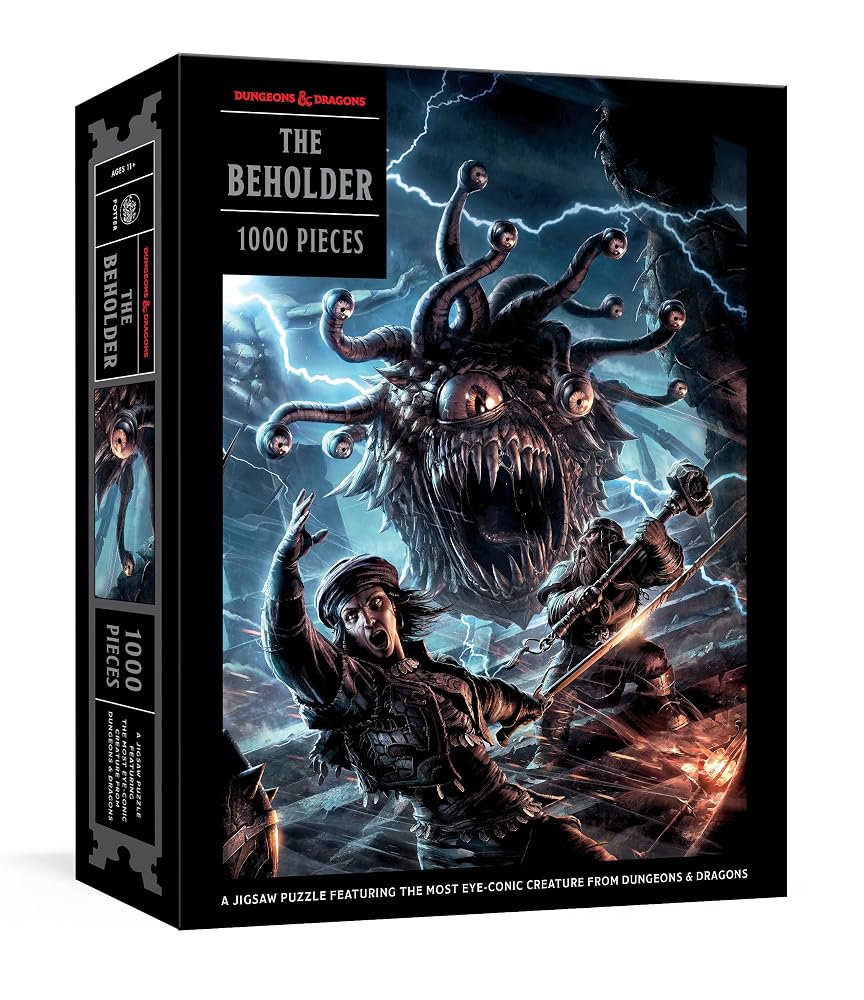 The Beholder Puzzle: A Dungeon & Dragons Jigsaw Puzzle: Jigsaw Puzzles for Adults cover image