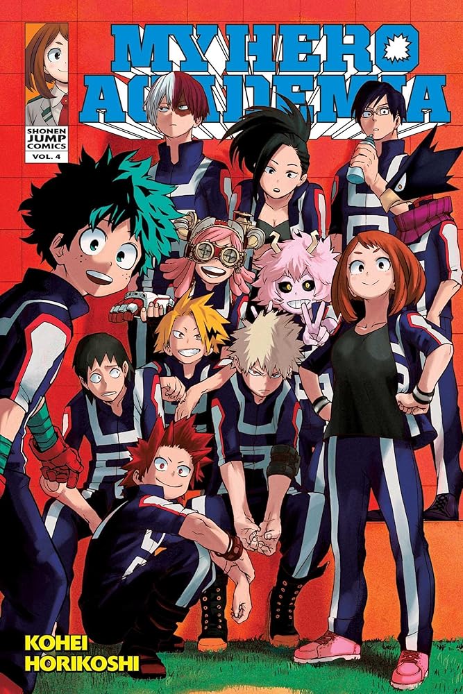 My Hero Academia, Vol. 4 (4) cover image