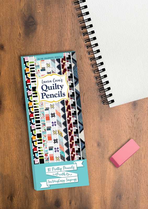 Laura Coia's Quilty Pencils by Laura Coia