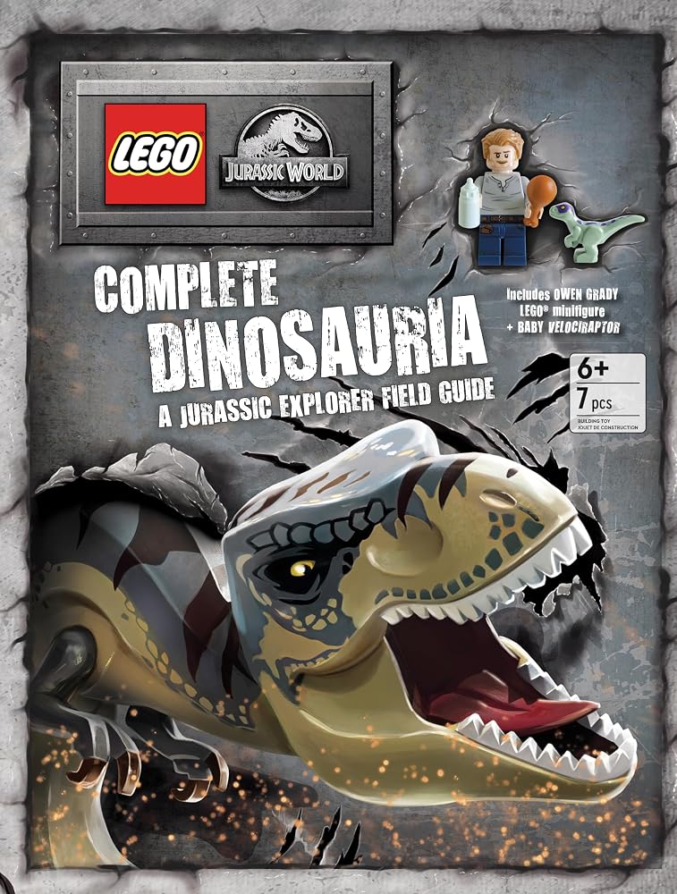 LEGO® Jurassic World™ Complete Dinosauria: A Jurassic Explorer Field Guide cover image