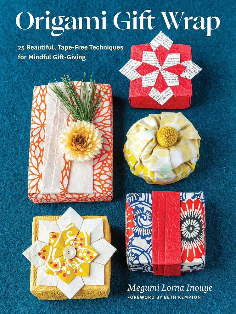 Origami Gift Wrap: 25 Beautiful, Tape-Free Techniques for Mindful Gift-Giving cover image