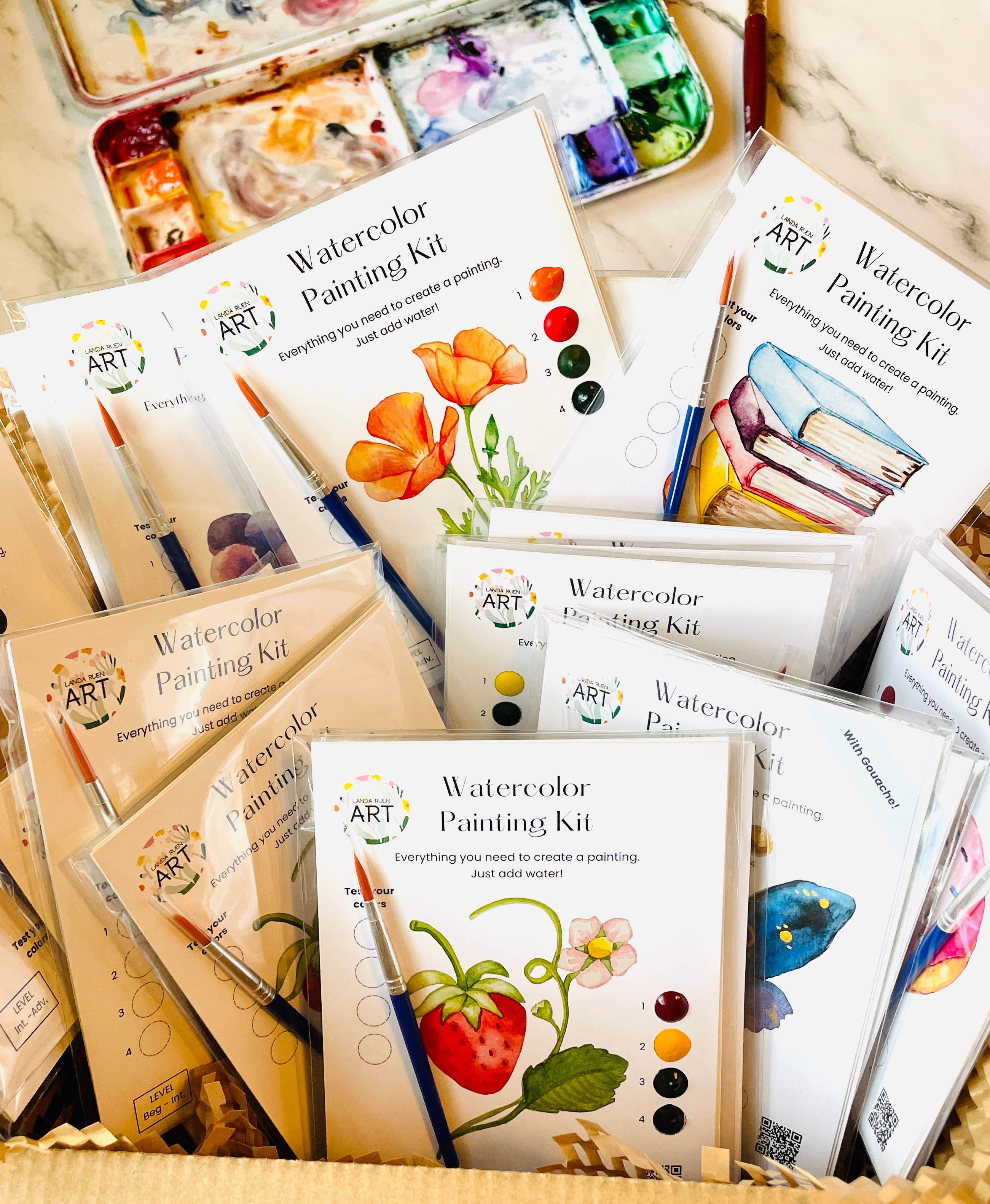 Discovery Bundle | Watercolor Kit Sampler Box