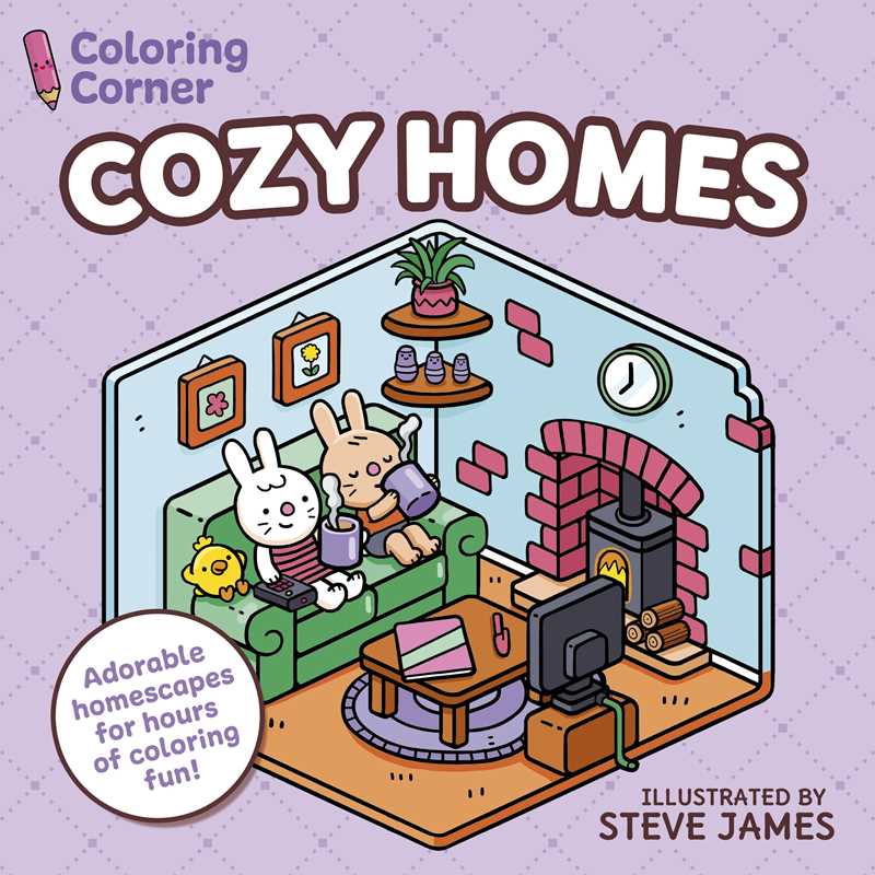 Coloring Corner: Cozy Homes