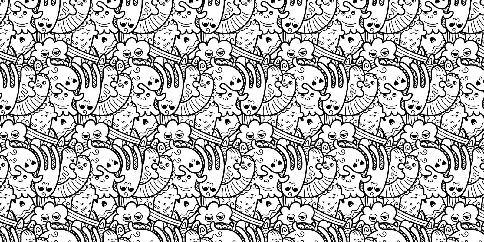 Cute & Creepy Coloring Book by IglooBooks