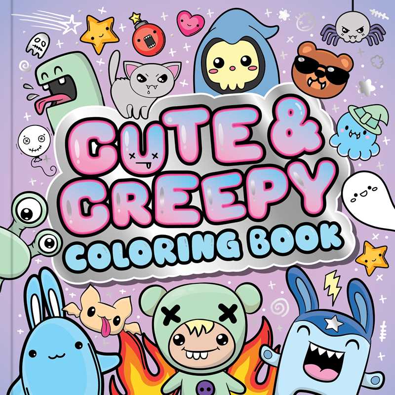 Cute & Creepy Coloring Book by IglooBooks
