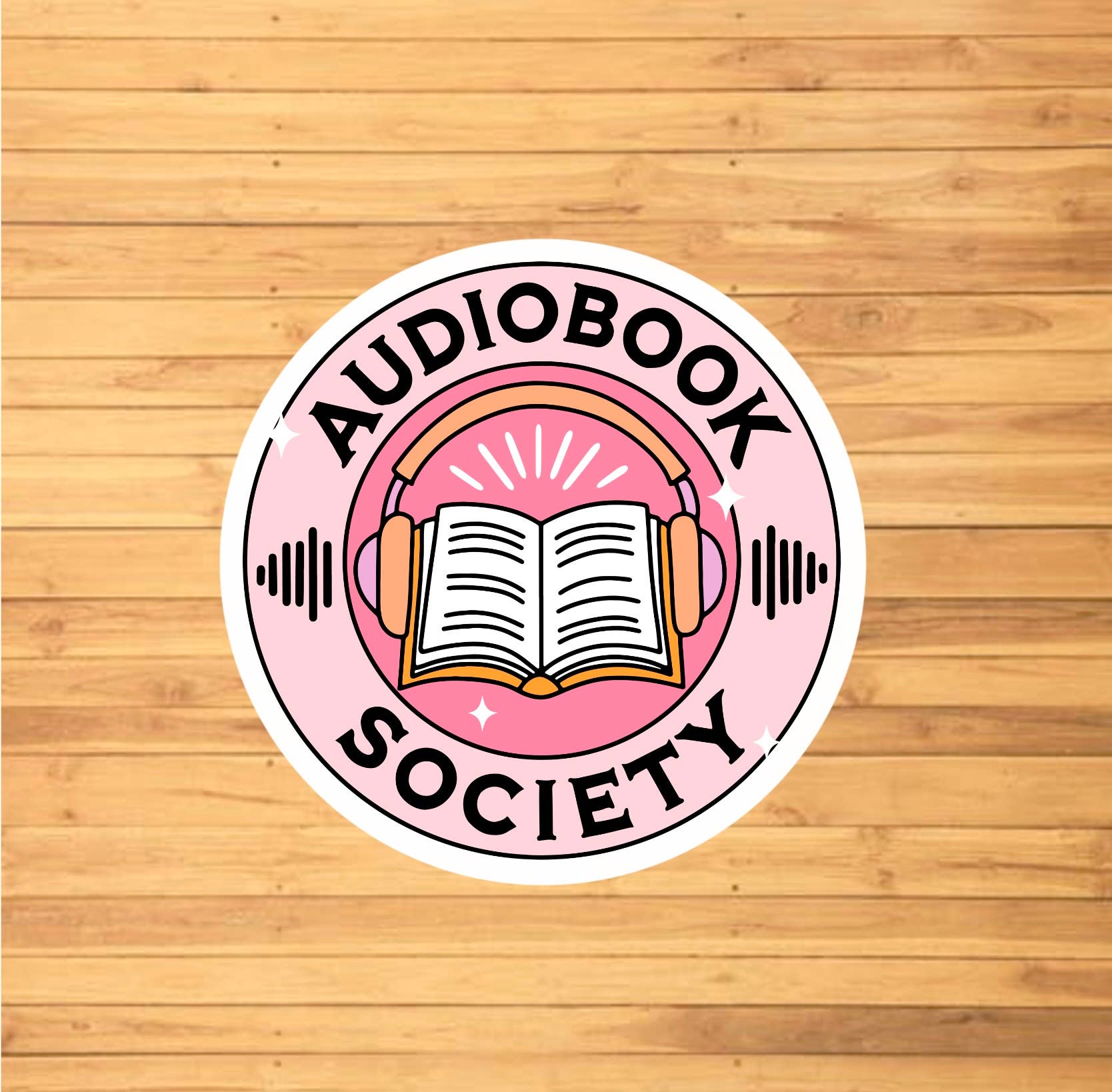Audiobook Society Sticker