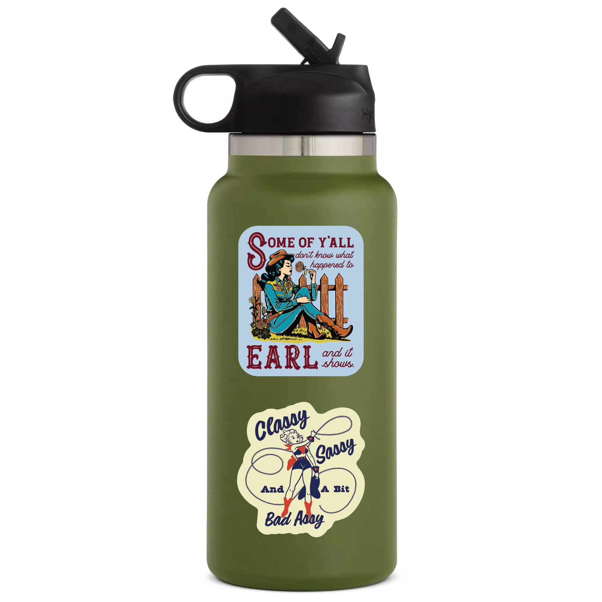 Country Cowgirl Song Friendship High Quality Vinyl Sticker