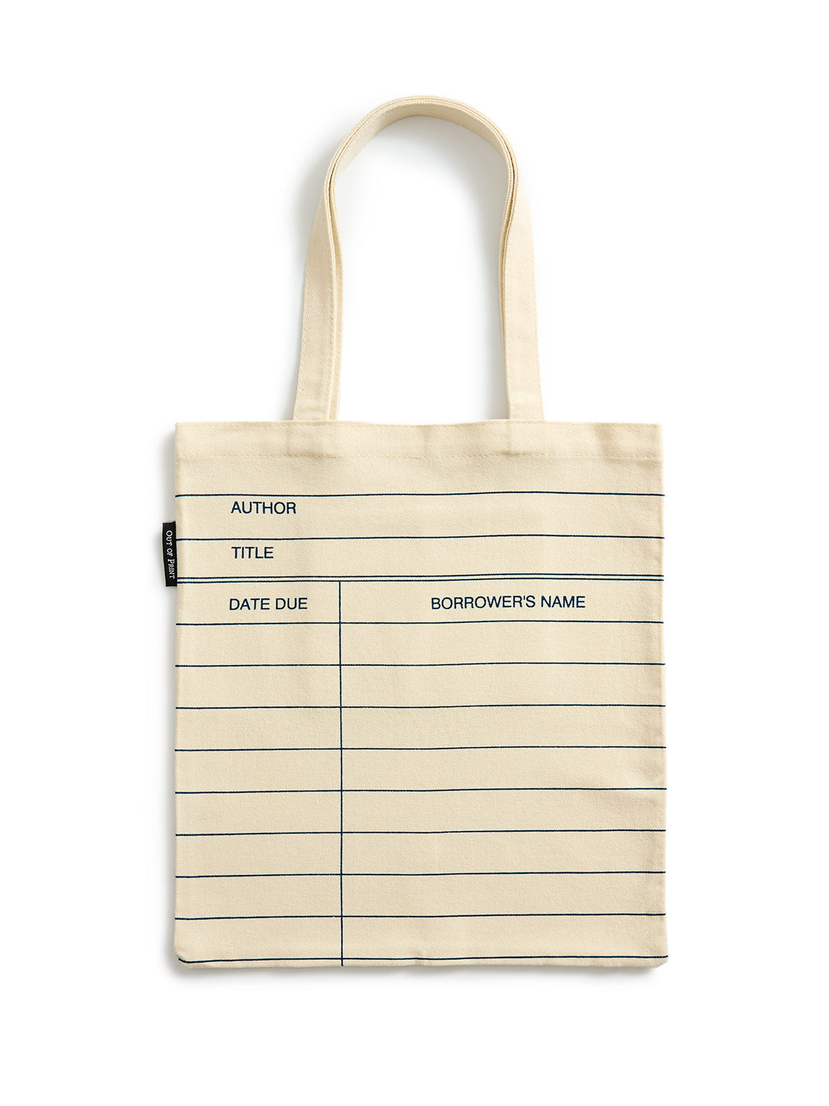 Library Card Tote Bag